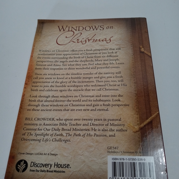 🏖 Windows on Christmas by Bill Crowder NIB - Picture 3 of 5